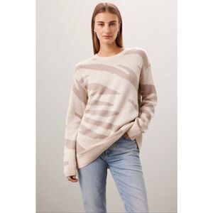 Splendid Lana Zebra Sweater 🟠